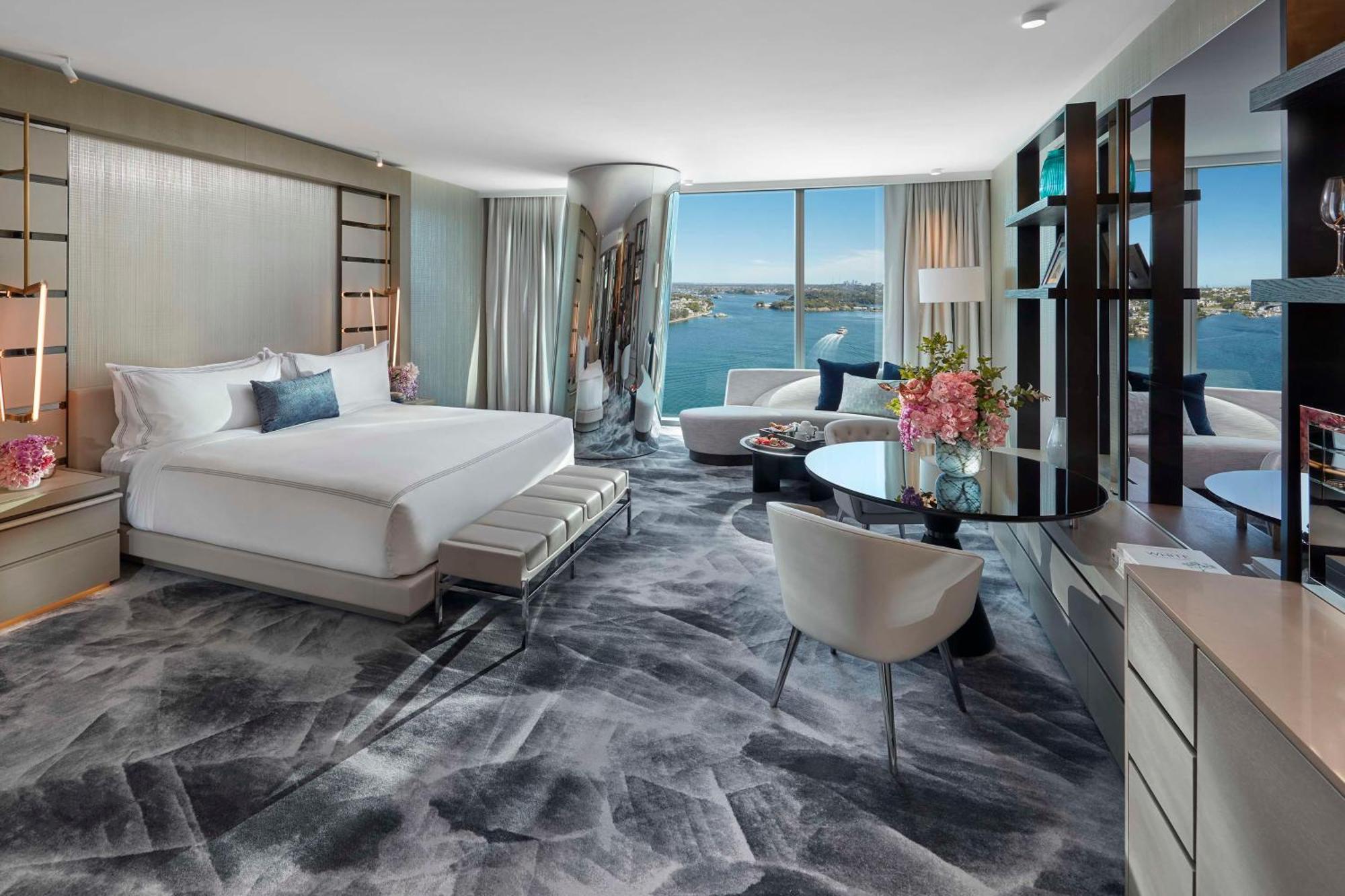 Hotel Crown Towers Sydney Esterno foto A guest room at the InterContinental Sydney